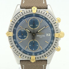 Breitling Chronomat B13048 Date Gray/Blue Dial Automatic