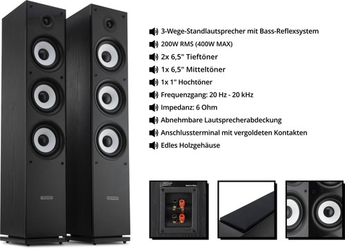 Pack enceinte hifi colonnes - pack,