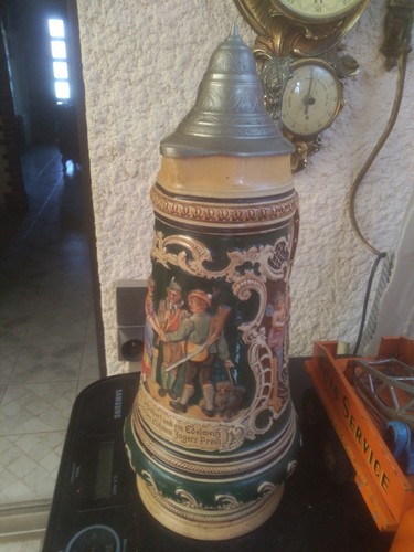 Superbe ancien pichet biere - ancien, a