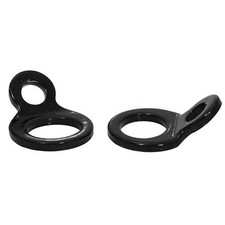2 PCS Alliage D'aluminium Remorque Remorquage Chaîne Crochet Moto Racing