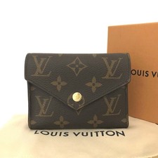 Louis Vuitton Monogram Portefeuille Victorine Compact Trifold Wallet/2BJ1884