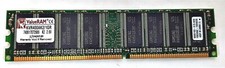 Kingston ValueRAM 512MB DIMM 400 MHz DDR Memory (KVR400AK2/1GR)