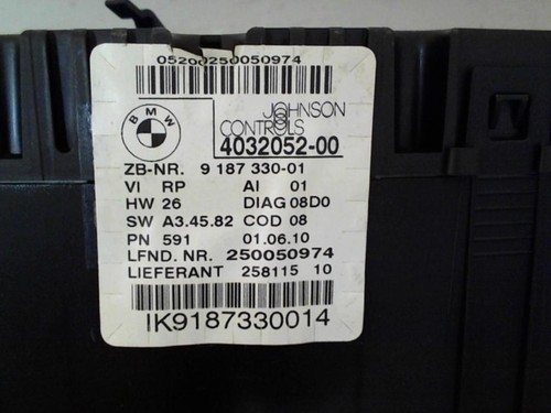 Compteur bmw serie e82 - serie, coupe