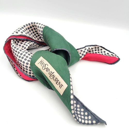 Foulard soie yves saint - foulard,