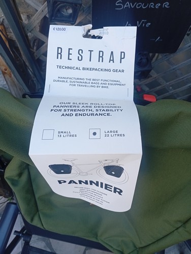Sacoche vélo restrap large - vélo,