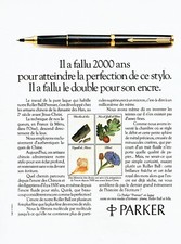 1984 Advertising 108 Advertising Parker Ballpoint Pen Lacquer