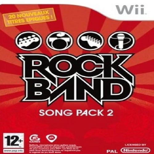 Jeu wii rock band song - rock, 2