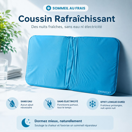 Coussin rafraîchissant gel - rafraîchissant,