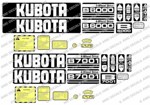 Kubota b6100 b6000 b6001 - b6100,