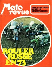 MOTO REVUE 2108 MOTOS RUSSES : Minsk URAL DNIEPR JUPITER URAL ; MOTOBECANE 1973