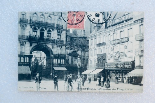 Lille magasin lingot or - lille, d'or