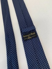 Cravate en Soie fine à pois