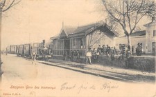 CPA 11 LEZIGNAN / LA GARE DES
