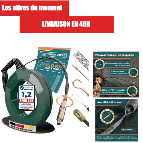 Tire câble électrique 30m - électrique,