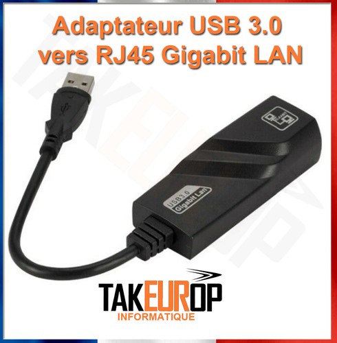 Adaptateur réseau hub gigabit - adaptateur,