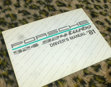 Porsche 924 924 Turbo Driver’s Manual 1981 Japanese Version by Mitsuwa Motors