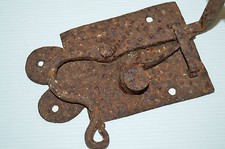 -ANCIEN LOQUET de PORTE Fer