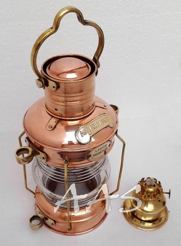 Lampe pétrole laiton - à,