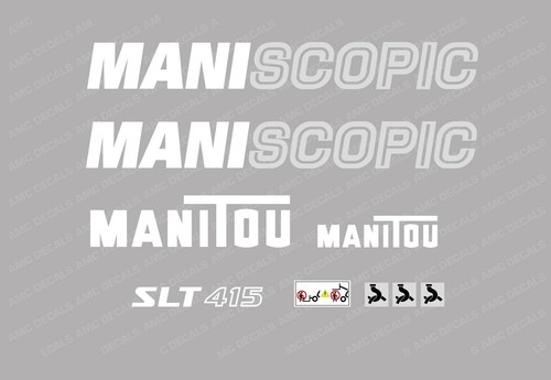 Autocollant manitou slt 415 - manitou,