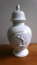 Grand vase / pot couvert en