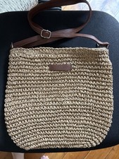 SAC BANDOUILIERE EN PAILLE