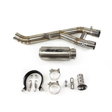 For Yamaha YZF-R1 R1M 2015-2024 Exhaust System Mufflers Mid Pipe for MT-10 15-21