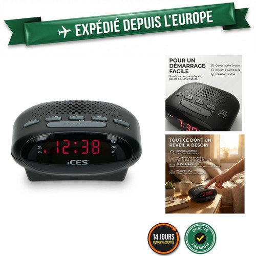 Lenco icr 210 noir - icr-210,