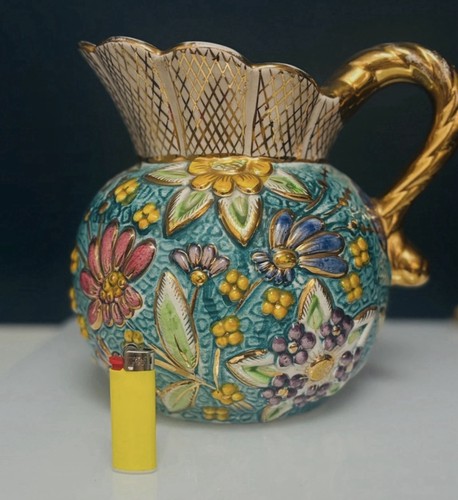 Grand pichet ancien - , barbotine