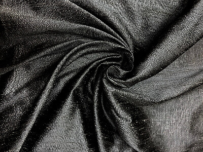 Soie sauvage noire - sauvage,