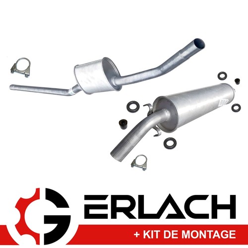 Echappement silencieux pour
