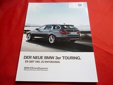 BMW 3 Series F31 Touring 320i 328i 316d 318d 320d 330d brochure from 2012