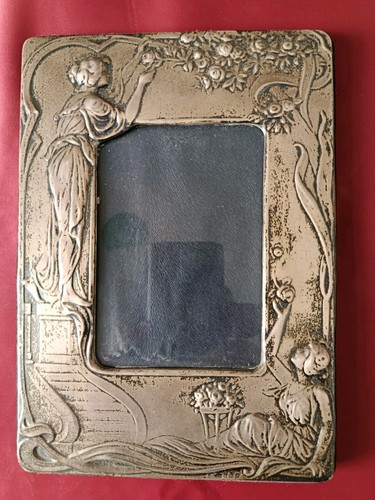 Cadre art nouveau - cadre, argent