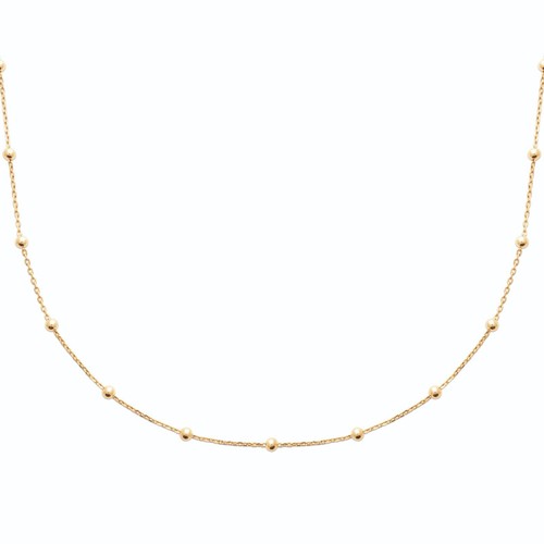 Collier plaqué 18 - collier, en