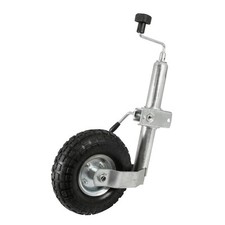 Roue jockey gonflable + bride