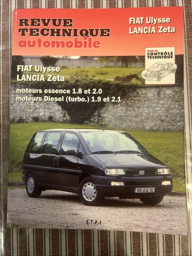Revue technique fiat - technique, ulysse