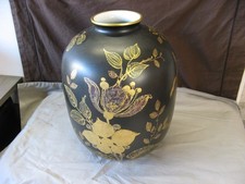 Très beau vase en procelaine Rosenthal décor type Satsuma Classic Rose Collect.