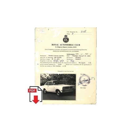 1967 vauxhall viva epic - vauxhall, viva/epic