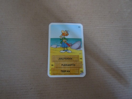 Carte cora match - carte, astérix