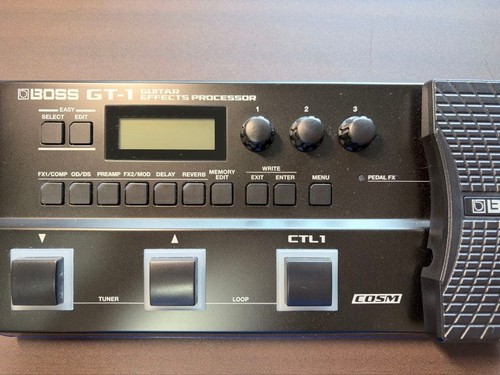 Boss guitar effect - boss, gt-1