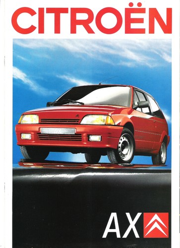 Citroen 1989 dont gt - ax, et