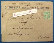 ● C. BOUVIER LAGNIEU (Ain) distiller to M. Thievon coffee to LEYMENT wines