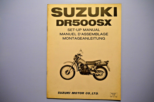 Manuel assemblage suzuki dr - manuel,