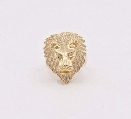 Bague tête lion - bague, de