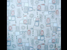 1 ANTIQUE WALLPAPER ROLL - PERIOD WALLPAPER YEAR 1950-N°369