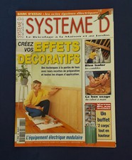 revue bricolage SYSTEME D n°660 -janvier 2001 - un buffet "2 corps"