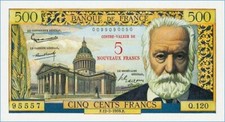5 NF sur 500 Francs Victor