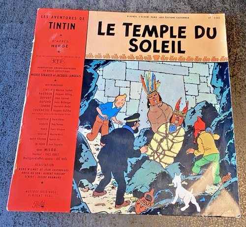 Rare vinyle tintin - -, le