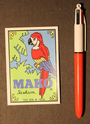 Autocollant sticker mako - sticker,