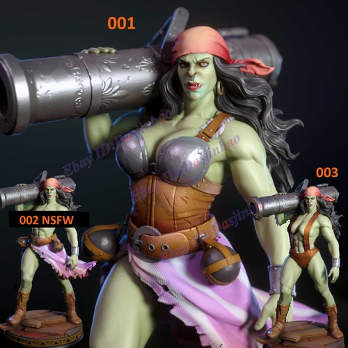 Orc lady 6 1 - 1/6, 3d