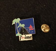 Pin's Shell Petrol Oil Car Oil Pump Palm Station - Pin Badge L3
